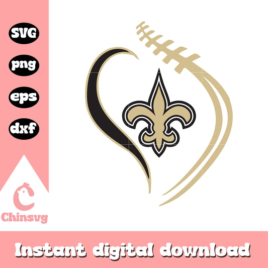 New orleans saints national football league svg, no saints nfl svg