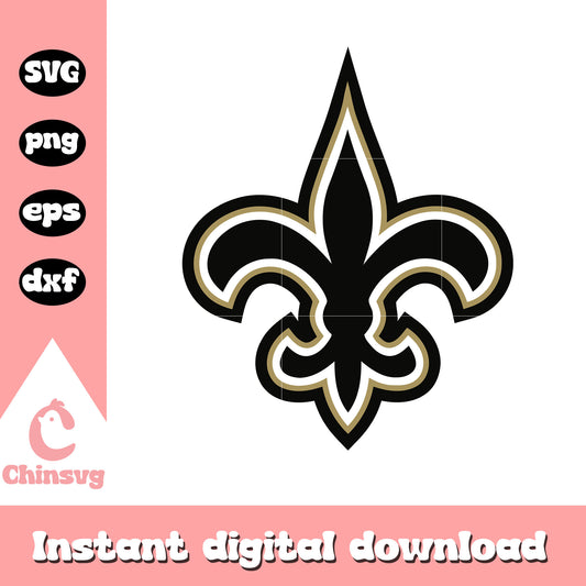 New orleans saints nfl football sport team svg, no saints football svg
