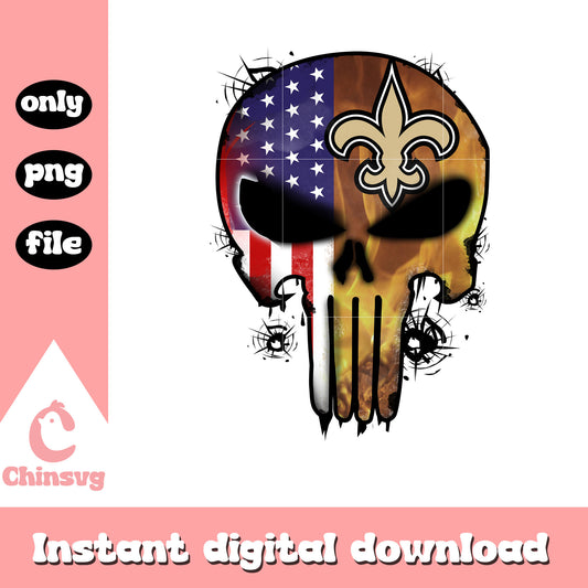 New orleans saints skull nfl png, new orleans saints nfl png 