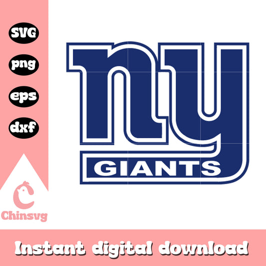 New york giants american football team svg,