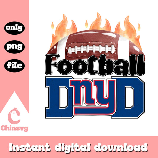 New york giants football dad png, 32 nfl football teams​​​​​ png