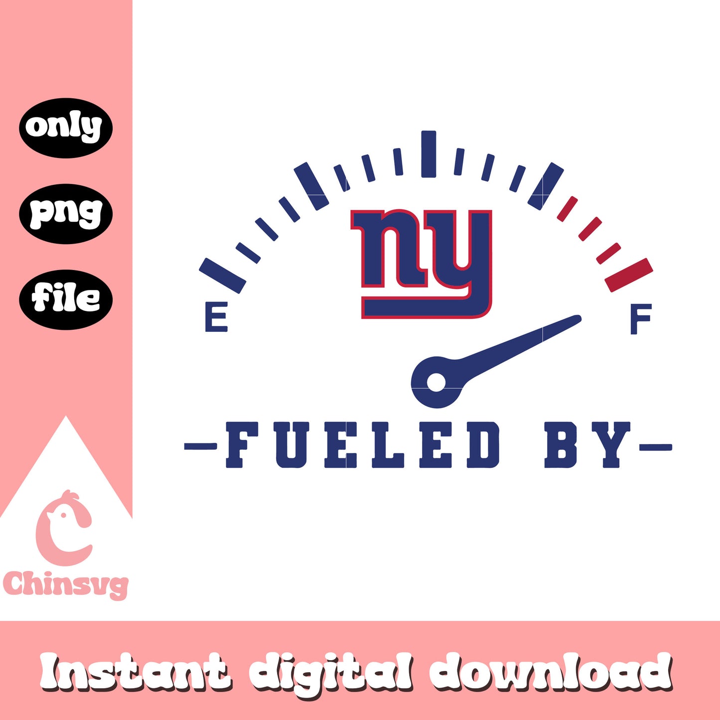 New york giants fueled by logo design svg, nfl new york giants svg