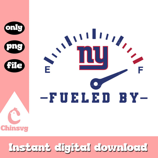 New york giants fueled by logo design svg, nfl new york giants svg