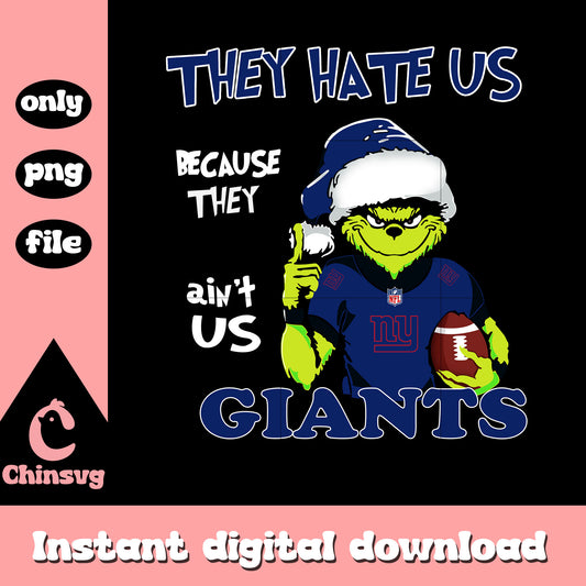 New york giants grinch hate png, grinch logo​ images​​​​ png