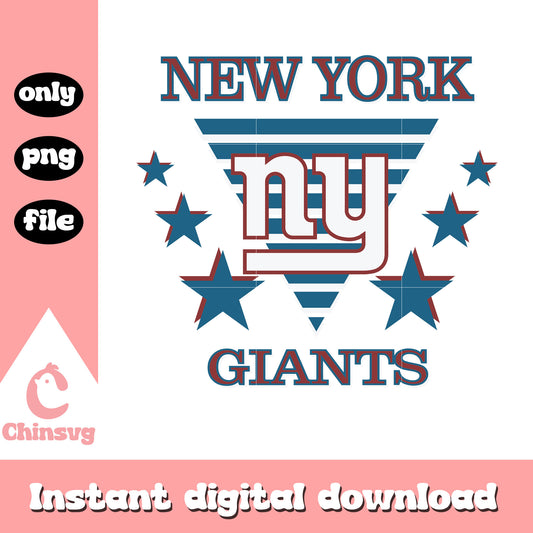 New york giants nfl team logo design svg, new york giants svg