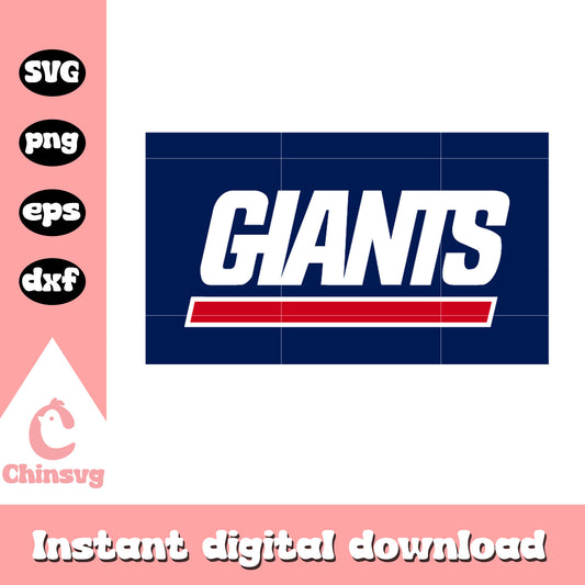 New york giants sport team svg, cool new york giants logo​ svg