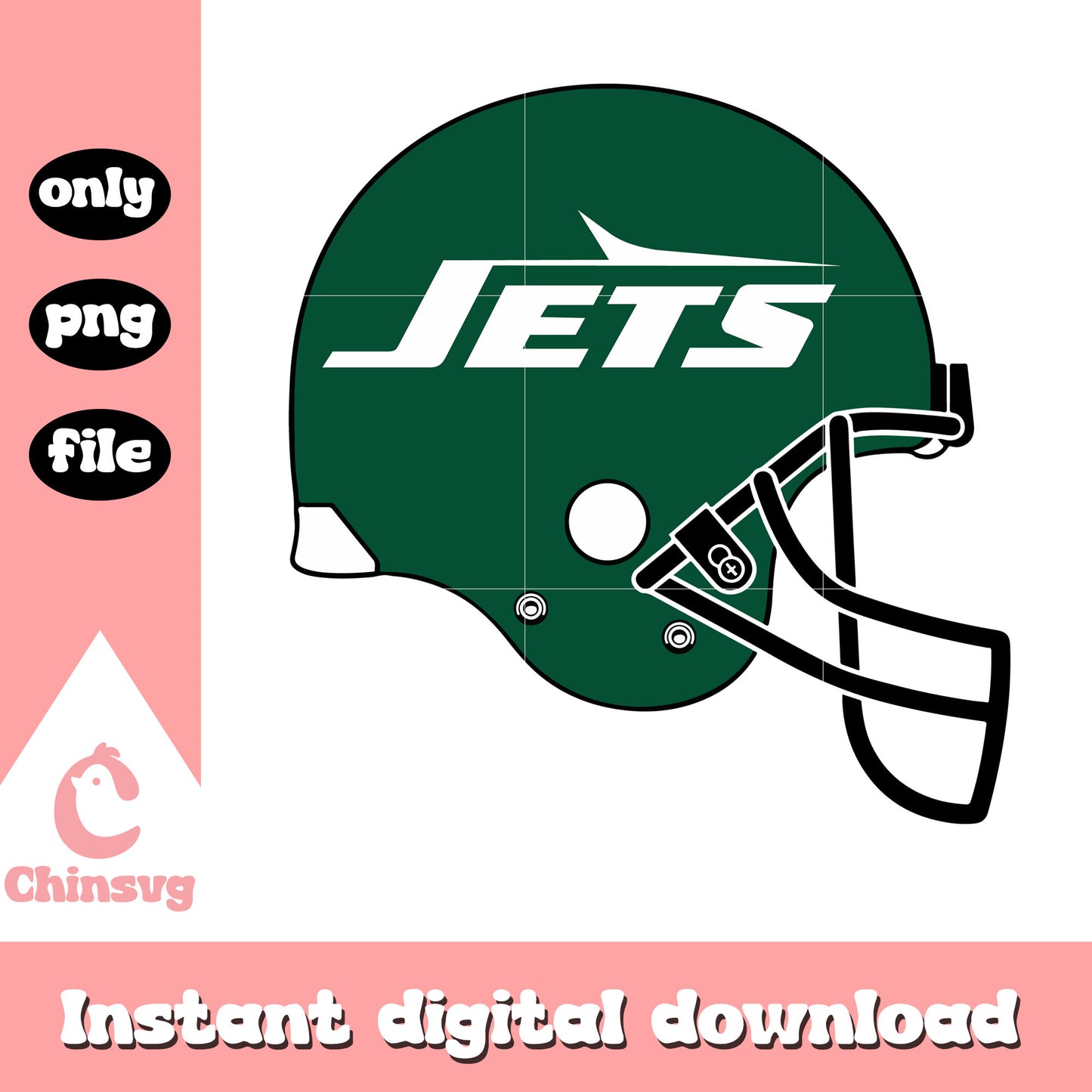 New york jets nfl football helmet logo design svg, new york jets helmet logo svg