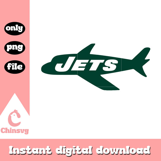 New york jets nfl football plane logo art svg, new york jets logos svg
