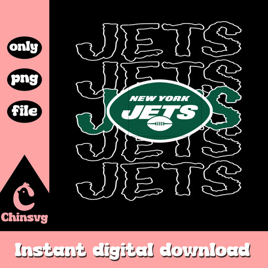 New york yets  nfl text design png, nfl game today png