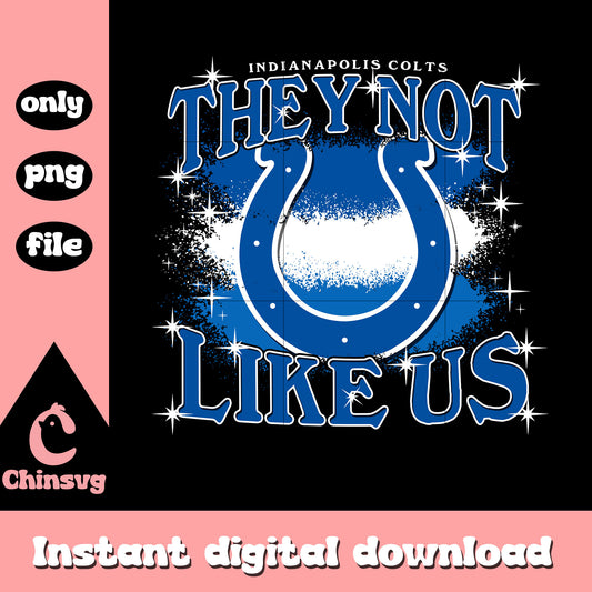 Nfl Indianapolis Colts they not like us png, Indianapolis Colts png