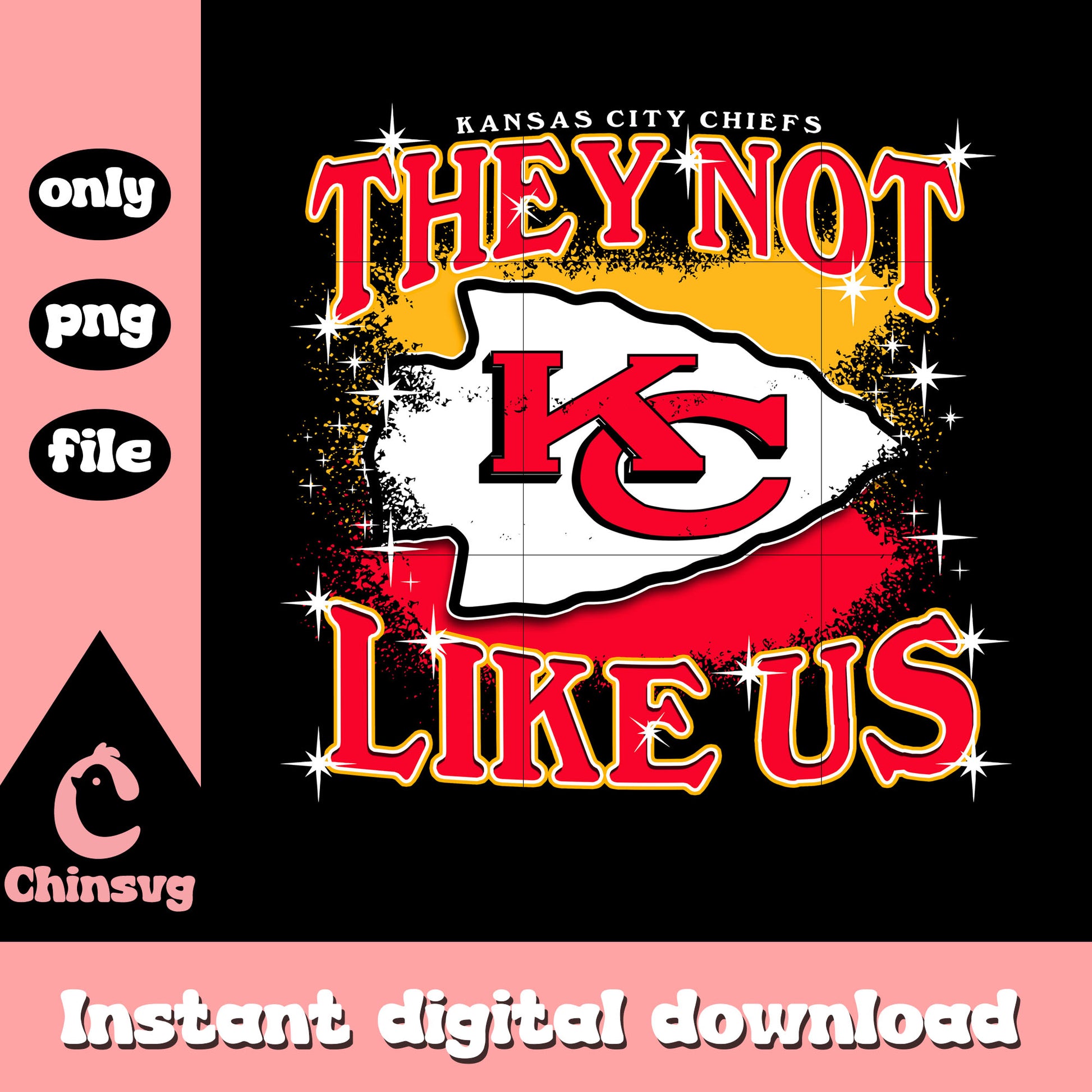 Nfl Kansas City Chiefs they not like us png, nfl football games png