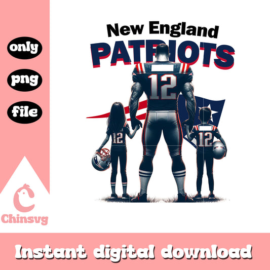 Nfl New England Patriots dad team png, nfl championship png