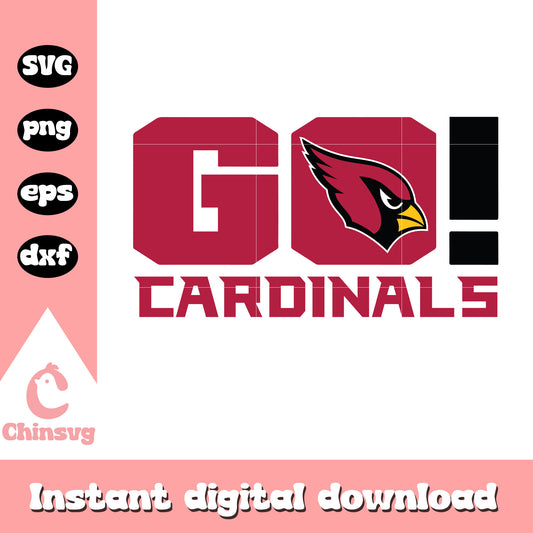 Nfl arizona cardinals team go cardinals svg, nfl arizona cardinals logo svg