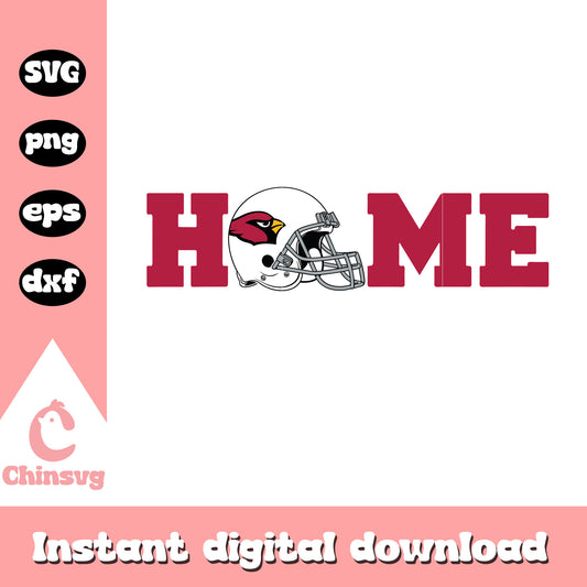 Nfl arizona cardinals team home helmet svg, arizona cardinals clipart svg