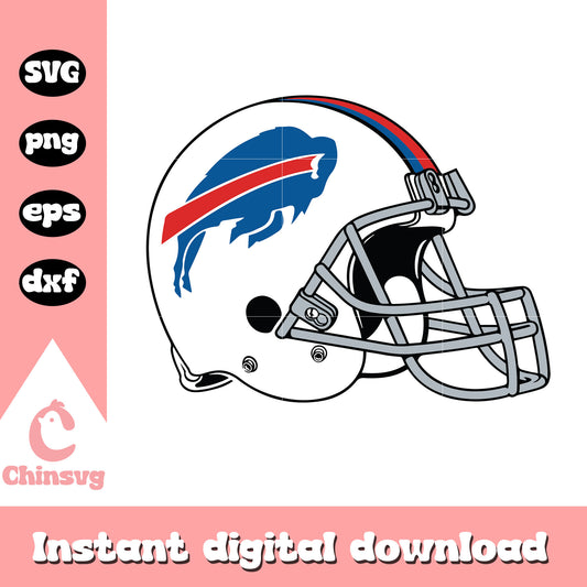 Nfl buffalo bills team helmet logo svg, buffalo bills helmets svg