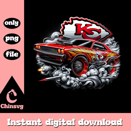 Nfl car Kansas City Chiefs logo png, Kansas City Chiefs png