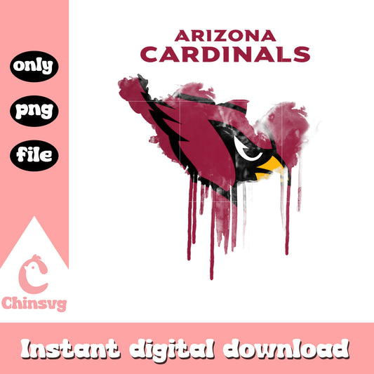 Nfl football Arizona Cardinals logo png, Cardinals football png