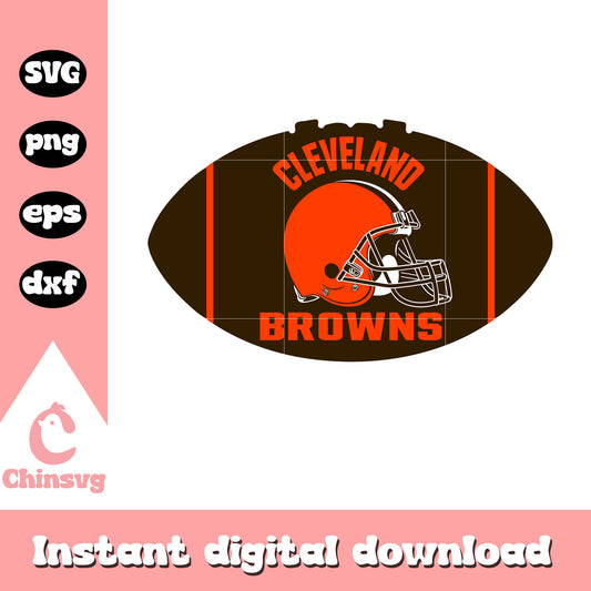 Nfl football cleveland browns ball helmet svg, images of the cleveland browns svg
