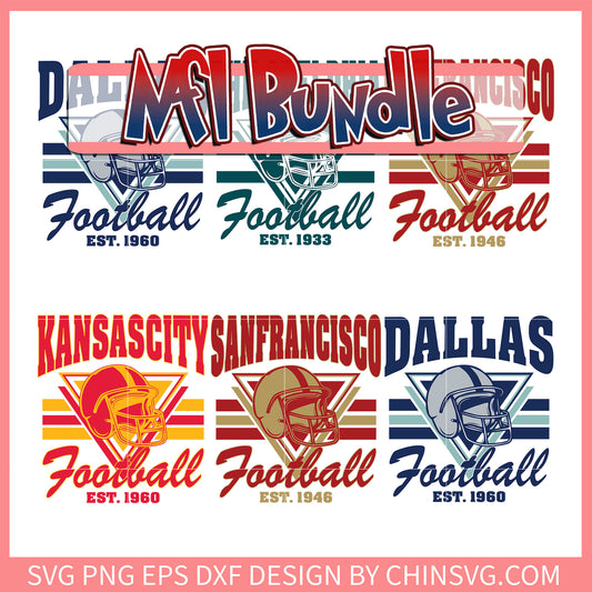 Nfl football helmet bundle svg , nfl reddit svg