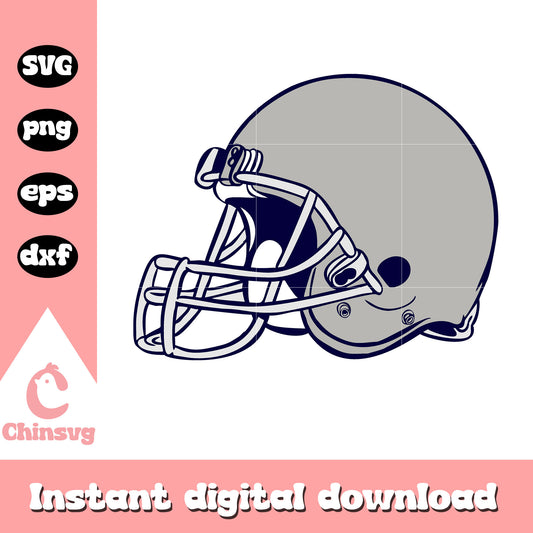 Nfl football team dallas cowboys helmet design svg, nfl dallas helmets svg