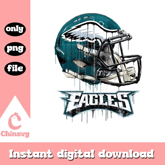 Nfl helmet Eagles design png, Philadelphia Eagles team png