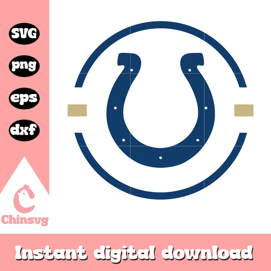Nfl indianapolis colts football logo svg, nfl team in indianapolis svg