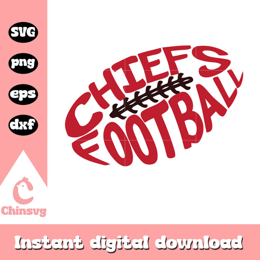 Nfl kansas city chiefs svg, kansas city football logo svg