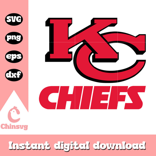 Nfl kc chiefs logo font svg, pic of kansas city chiefs logo svg