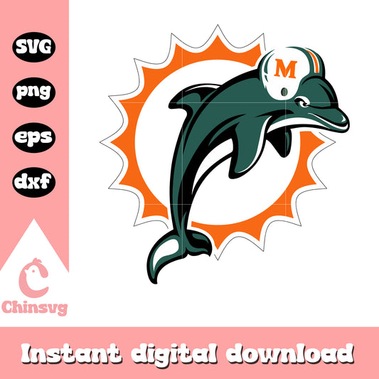 Nfl miami dolphins american football svg, miami dolphins logos svg