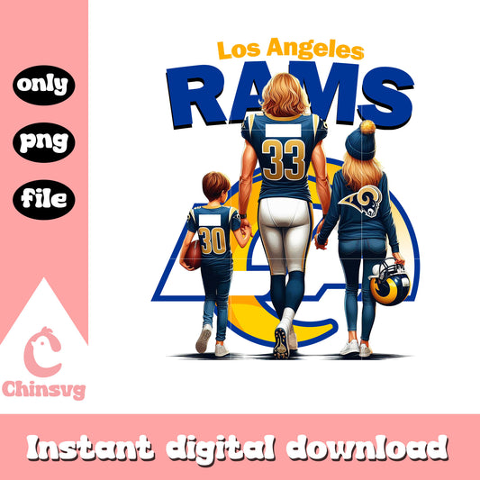 Nfl mom Los Angeles Rams png, Los Angeles Rams logo png
