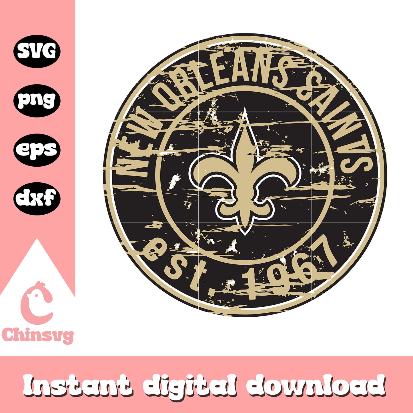 Nfl new orleans saints svg, new orleans saints logos pictures svg