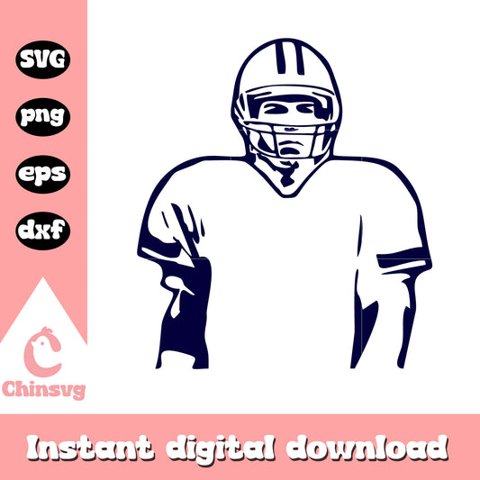 Nfl player of dallas cowboys design svg, cool dallas cowboys logo svg