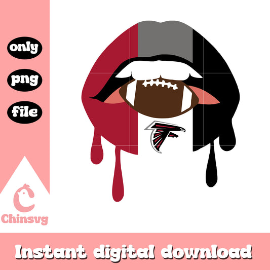 Nfl sport atlanta falcons lips logo svg, images of atlanta falcons logo svg