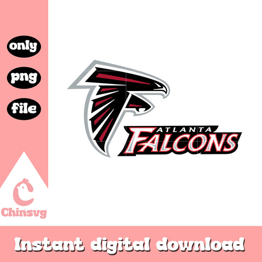 Nfl sport atlanta falcons sticker svg, atlanta falcons logo design svg
