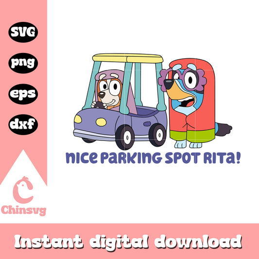 Nice parking spot rita svg, price rite driving park svg