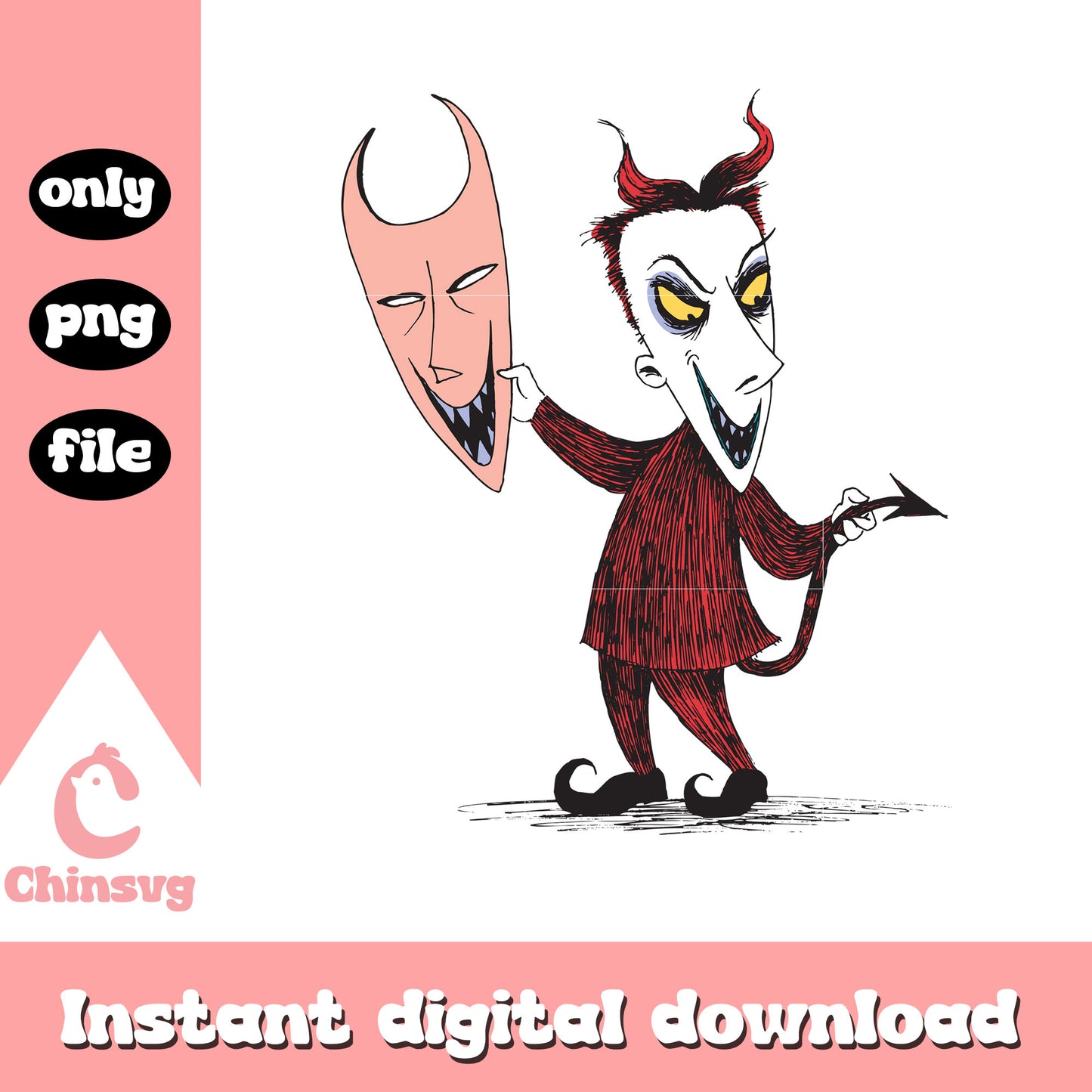 Nightmare movie lock cartoon png, lock from night before christmas png