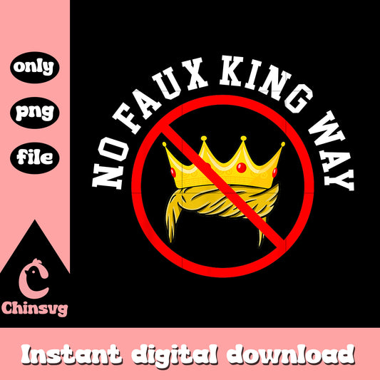 No faux kings way trump hair design png, no kings png