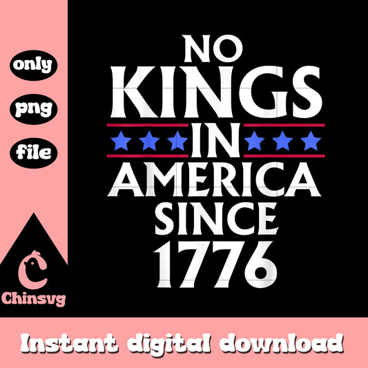 No kings in america US flag png, no kings png, trending png