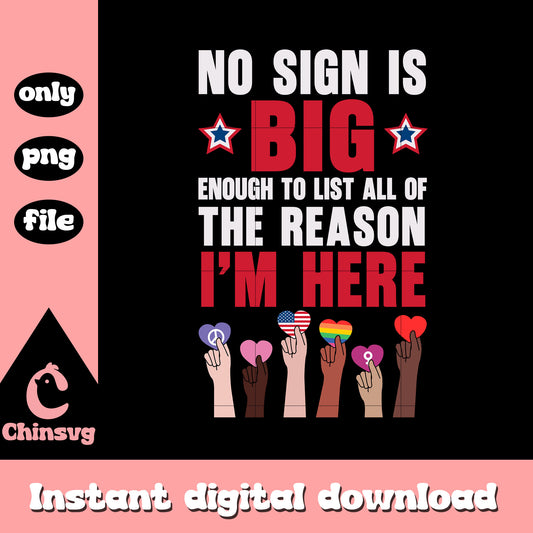 No sign is big quote design png, 4th of july quotes png