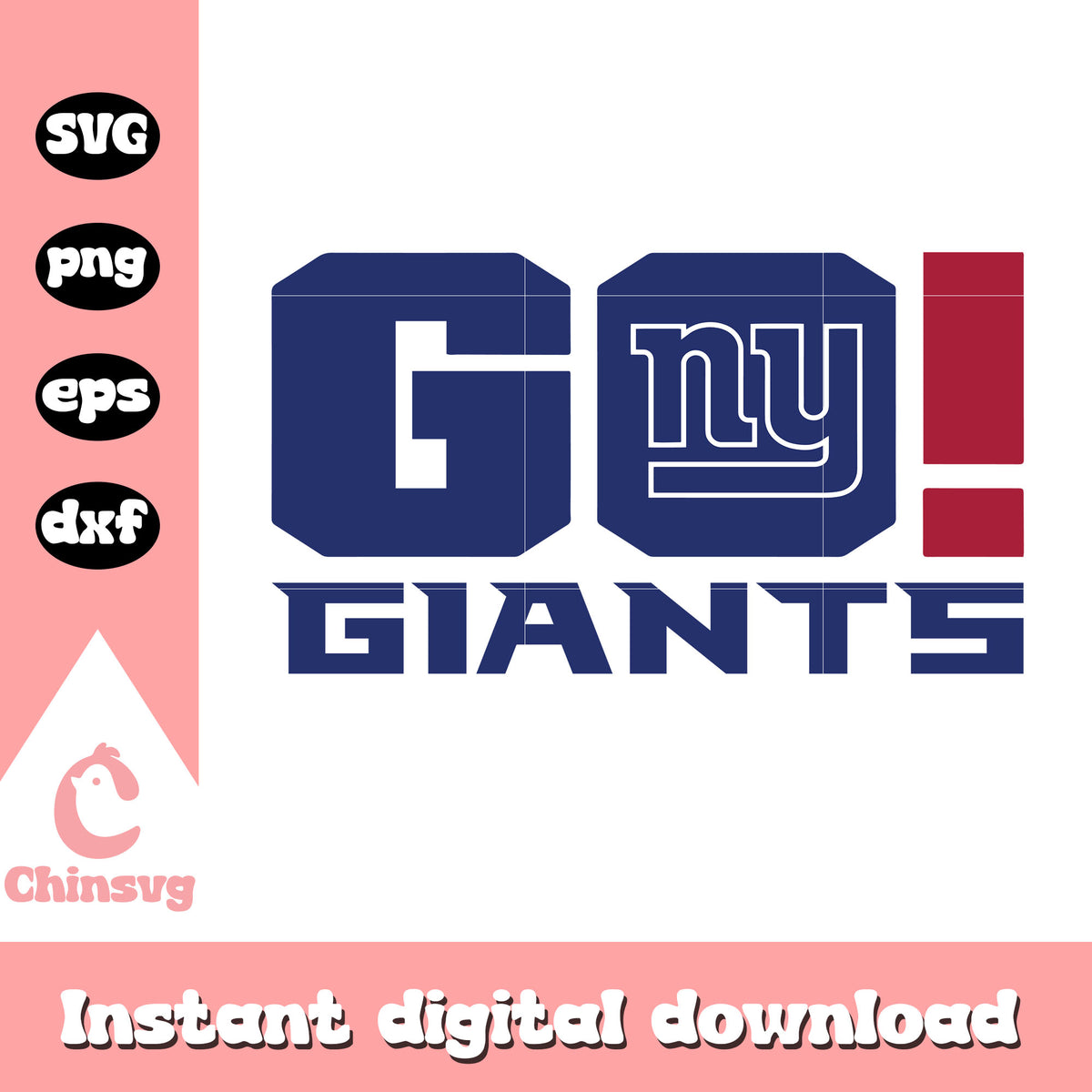 Ny giants nfl team go giants font svg, images of the new york giants logo svg