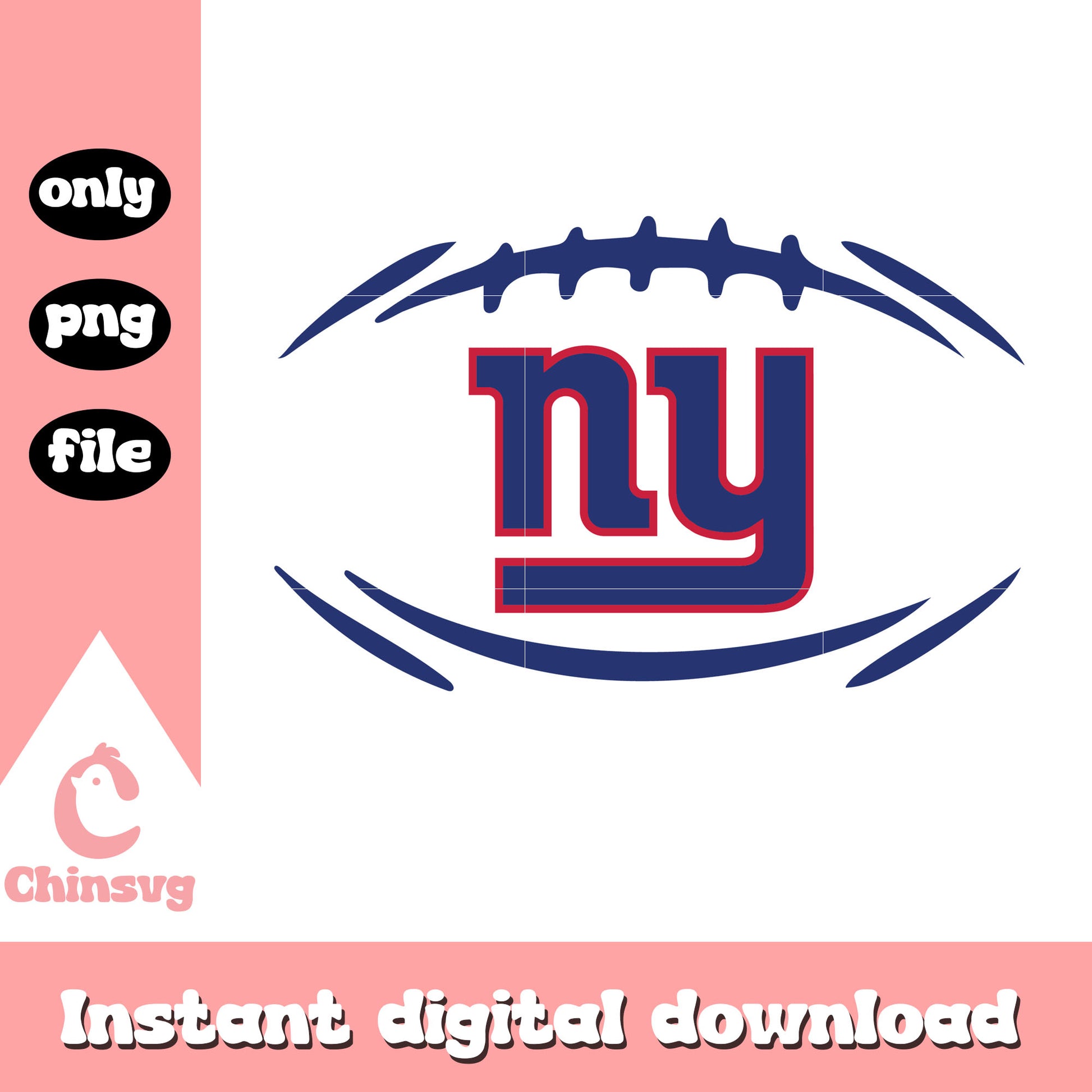 Ny rugby ball outline design svg, sport game svg, rugby svg