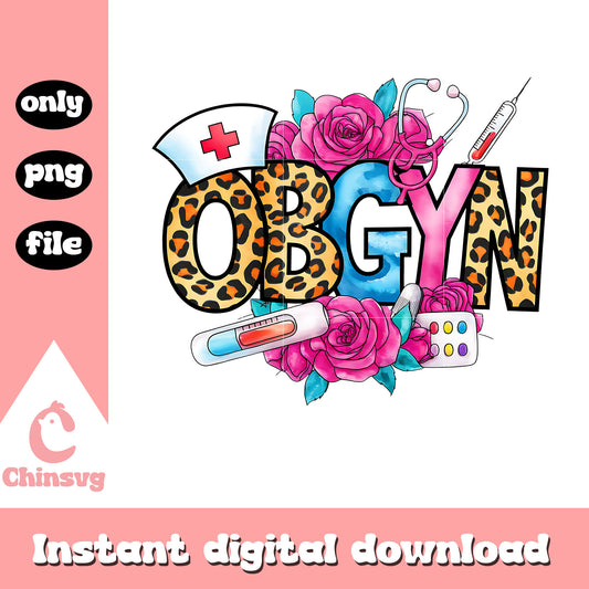 OBGYN nurse valentine png, logo design png, nurse valentine png