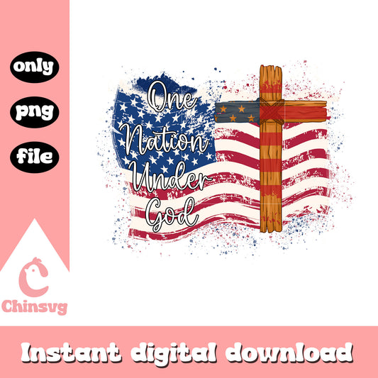 One nation under god america png, the 4th of july png, Independence Day png