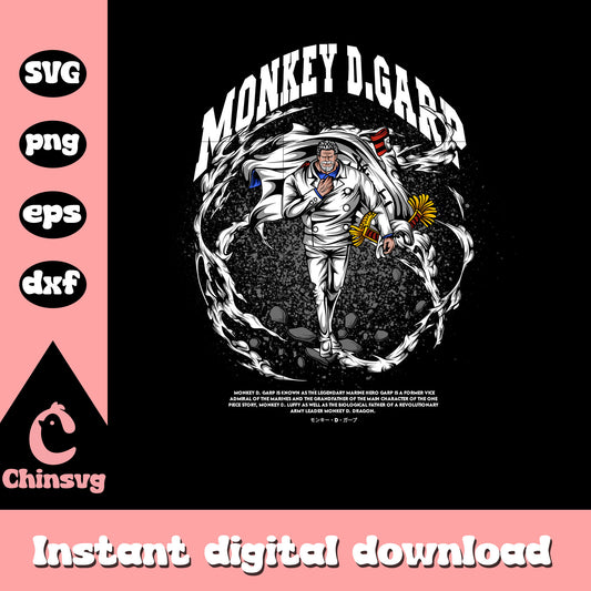 One piece monkey d. garp png, one piece netflix png, netflix png