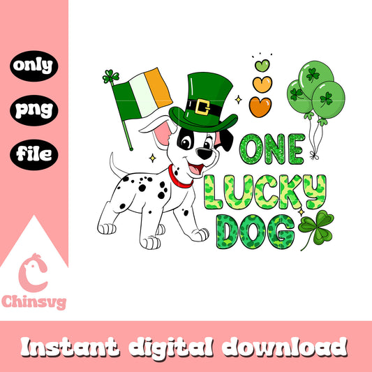 On lucky dog patrick day png, saint patricks day facts png