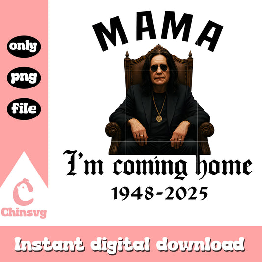 Ozzy osbourne mama i'm coming home png, ozzy osbourne died png