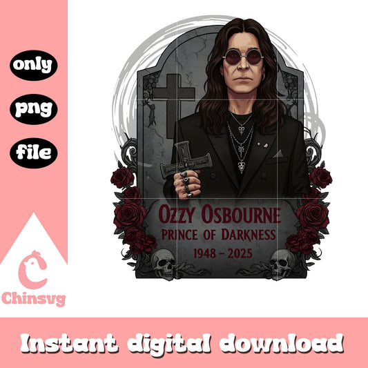 Ozzy osbourne prince of darkness png, ozzy osbourne png