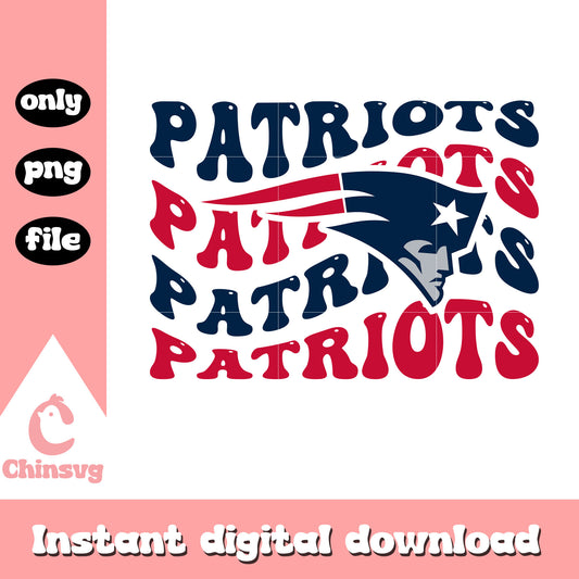 Patriots nfl logo design png, New England Patriots team png