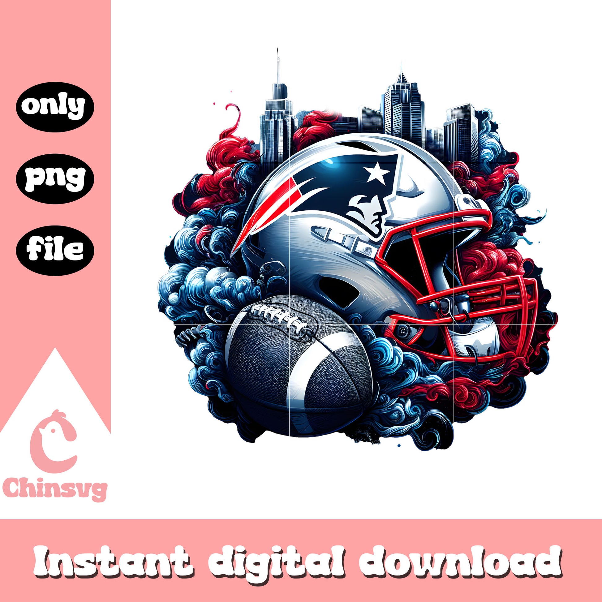 Patriots speed authentic logo png, england patriots nfl​​ png