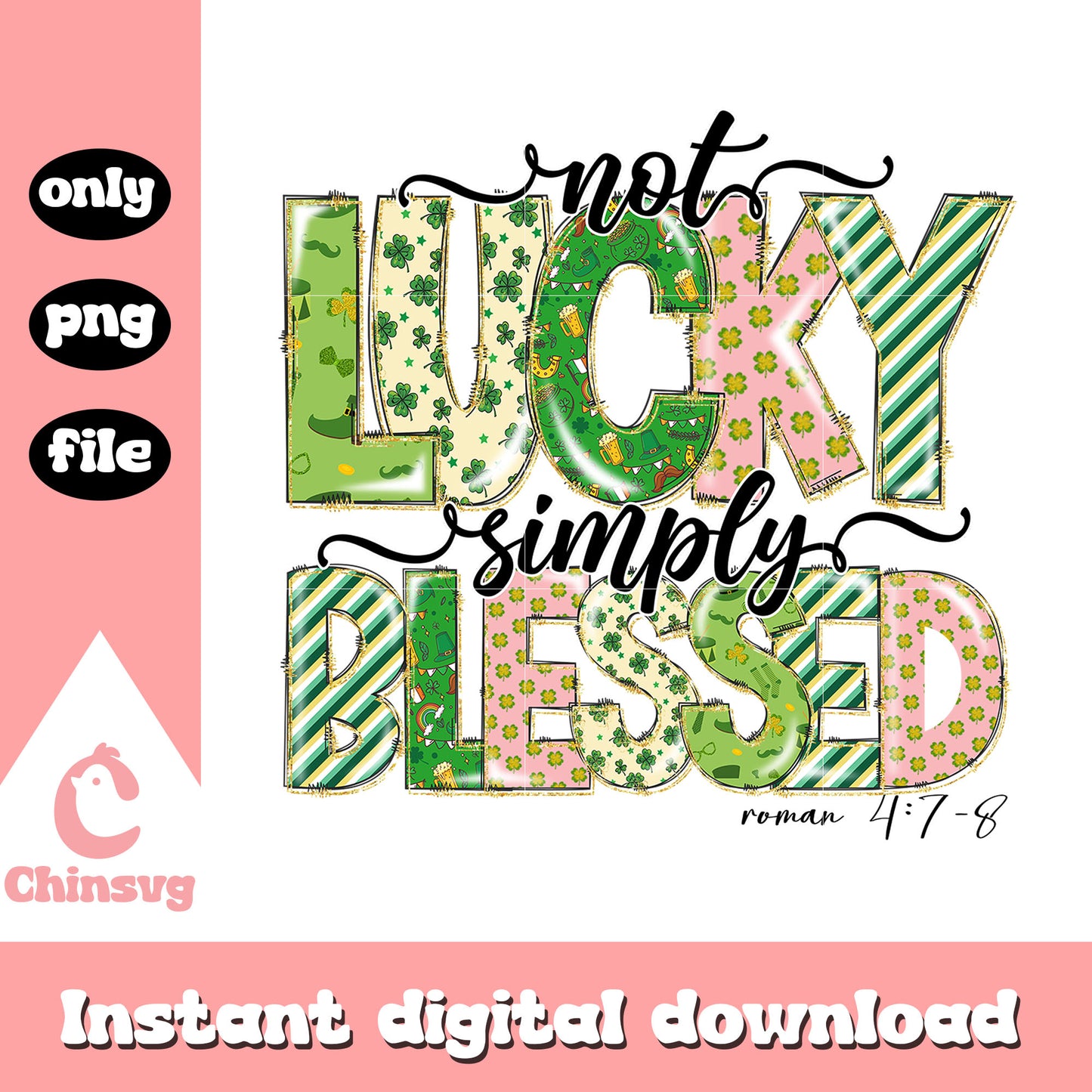 Pattern logo st patrick’s png, st patricks day images​ png